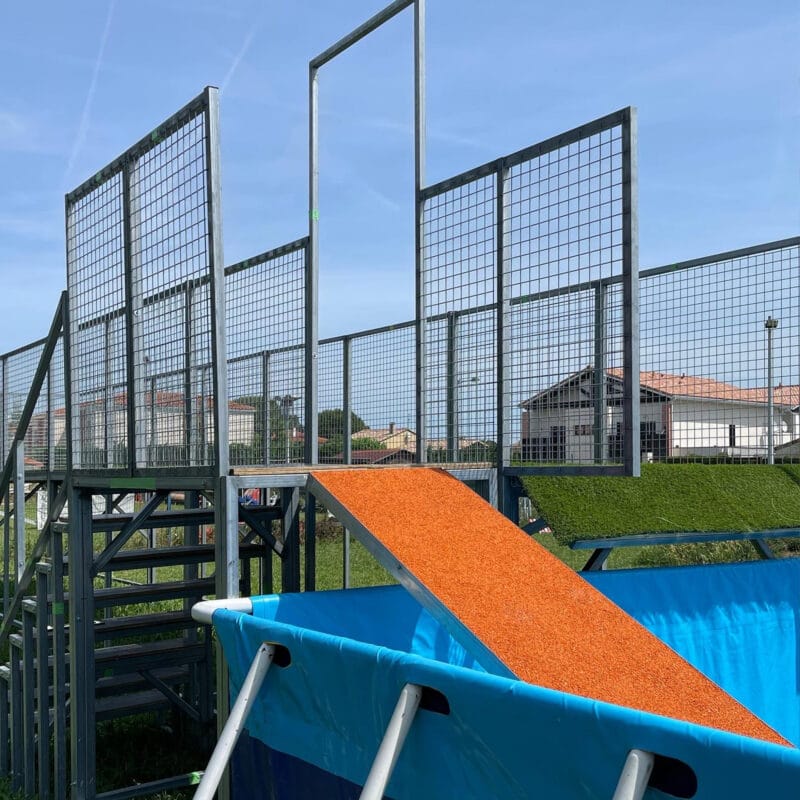 Structure de Dock Diving complète