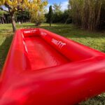 piscine pour chien en couloir canidefit rouge