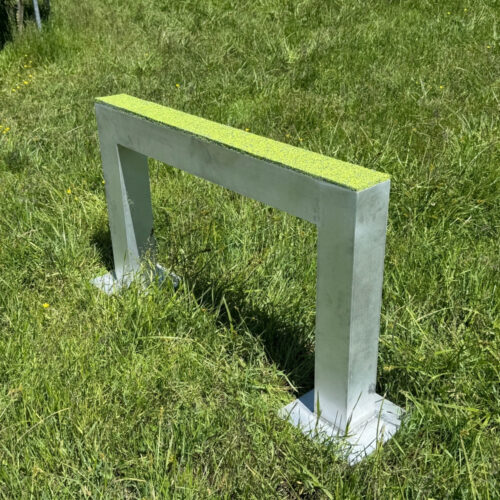 Haie fixe 60 cm - Gamme Agiloisirs - Canidefit : Vue de 3/4