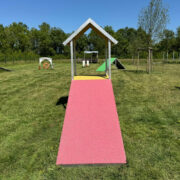 Obstacle avec toit - Gamme Agiloisirs - Canidefit : vue de face