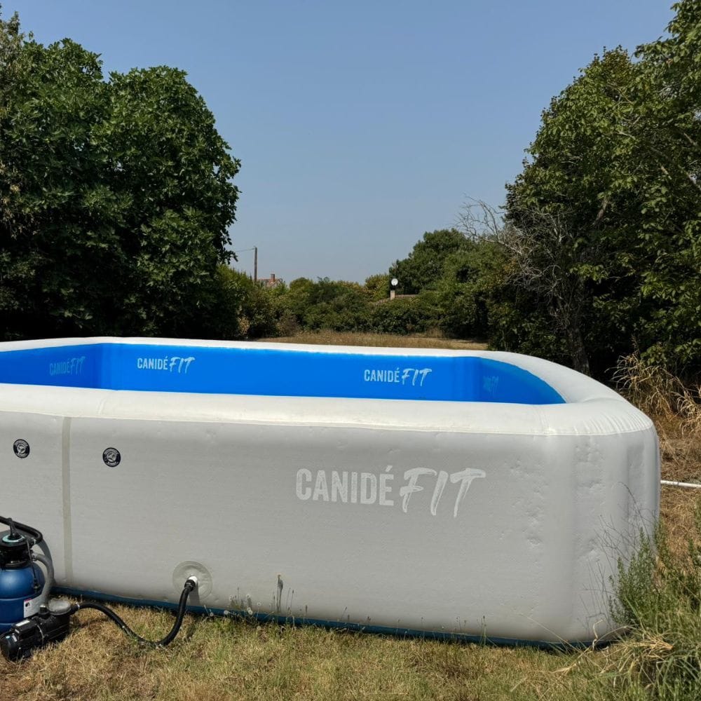 Piscine de nage – parois gonflables