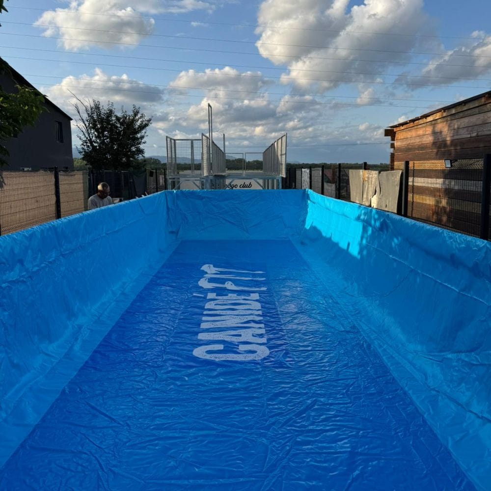 Piscine tubulaire renforcée pour nage